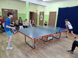 Finał Mistrzostw Szkoły w indywidualnym tenisie stołowym